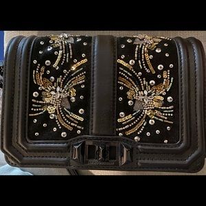 Rebecca Minkoff small love beaded crossbody